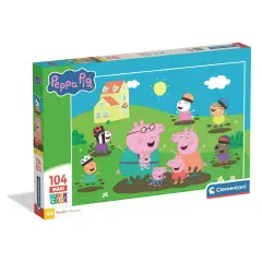 Puzzle 104 Pieces Maxi Peppa Pig