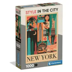 Puzzle 1000 Pezzi Style In The City New York