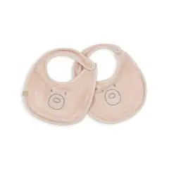 Bamboom Bavaglino in Spugna Warm Pink set 2 pz
