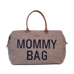Mommy Bag Borsa Fasciatoio con Materassino Teddy Soft Brown