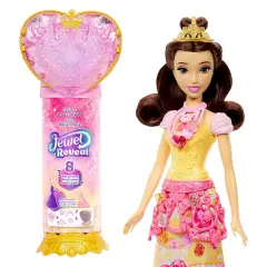 Disney Princess - Bambola Belle Jewel Reveal Con Sorprese