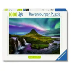 Puzzle 1000 Pezzi Aurora Su Kirkjufell