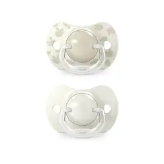Birdies Succhietto Con Tettina In Silicone 6/18m Neutro 2 Pezzi Suavinex