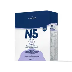 Latte N5 AL Riso Polvere 350gr Per Allergia Alle Proteine Del Latte Steril Farma