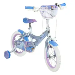 Bicicletta Bambina 14" Frozen Con Rotelle