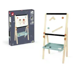 Janod - Lavagna Scolastica In Legno Doppia Faccia Educativa