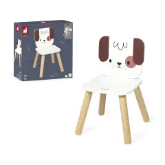 Janod -  La Mia Prima Sedia Per Bambini In Legno Cagnolino