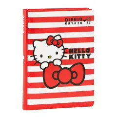 Diario Hello Kitty 2026 2027 Stripes 352 Pagine Datato
