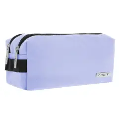 Astuccio Scuola 2 Zip Comix Lilla