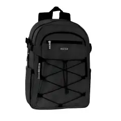 Zaino Scuola Organizzato Rope Comix Nero