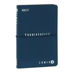 Comix U Younivercity Diario Agenda 13 Mesi Week Med Blu