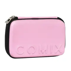 Astuccio Scuola Corredo Maxi Zip Comix Opaco Rosa