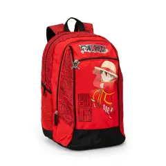 Zaino Scuola One Piece Organizzato 2 Scomparti