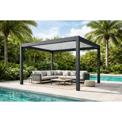 Pergola Palmas 3x3,6 Antracite H240