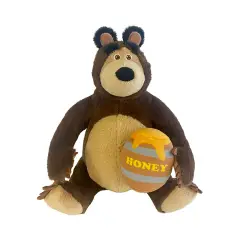 Peluche Orso Con Barilotto Di Miele 35 Cm