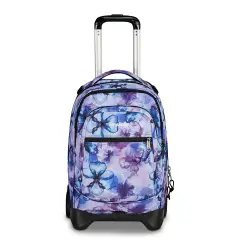 Zaino Trolley Plug Fantasy Grs Aqua Flowers