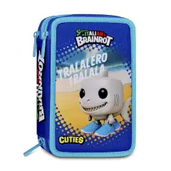 Astuccio 3 Zip Brainrot Tralalero Tralala Kit 44 Pezzi