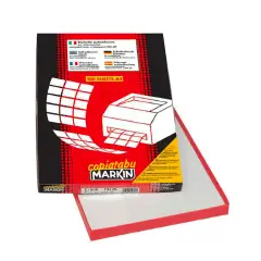 Universal Adhesive White Labels mm. 105x148 400 Pieces